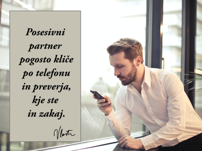 ljubosumni in posesivni partner preverjanje
