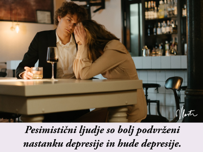 pesimizem depresija