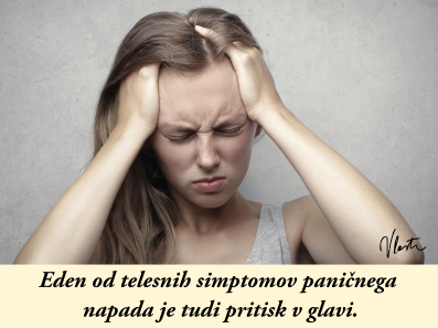 pritisk v glavi